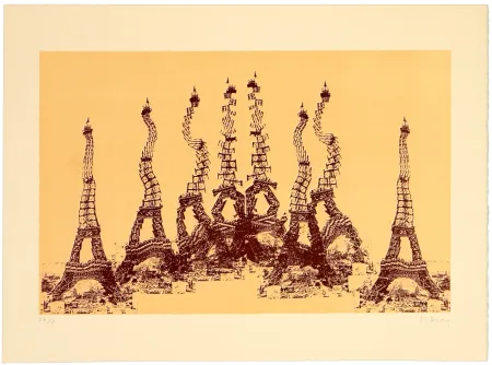 Litografia Bury - Sans titre