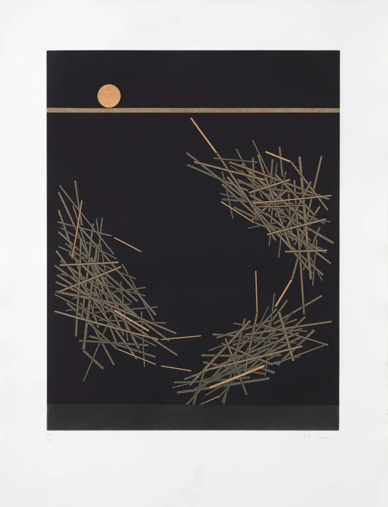 Gravura Bury - Trois groupes de barres tournantes