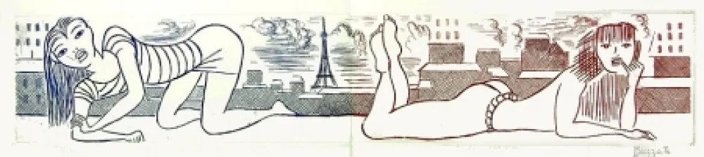 Água-Forte E Água-Tinta Buzzati - Senza titolo