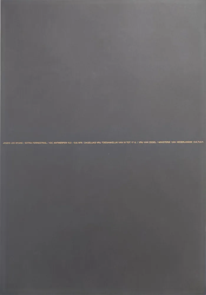 Sem Técnica Byars - Extra terrestrial