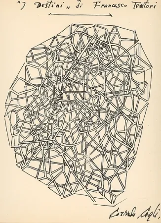 Livro Ilustrado Cagli - I Destini alternati agli Intercalari di Corrado Cagli