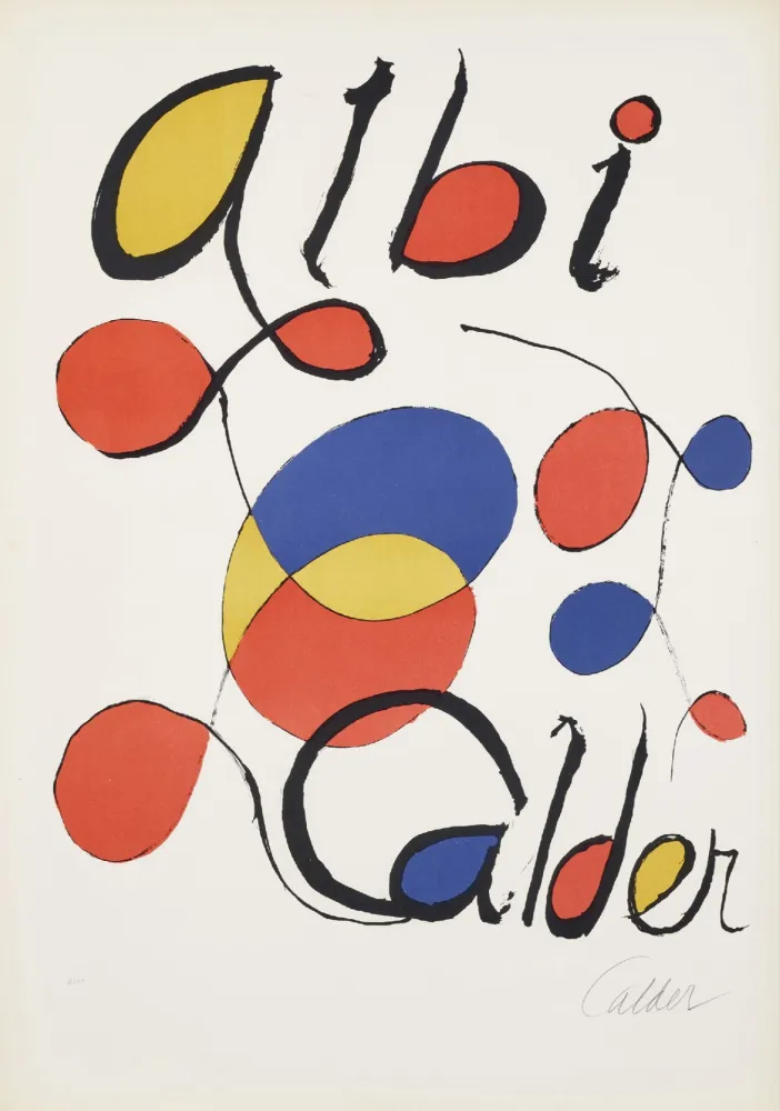 Litografia Calder - Albi