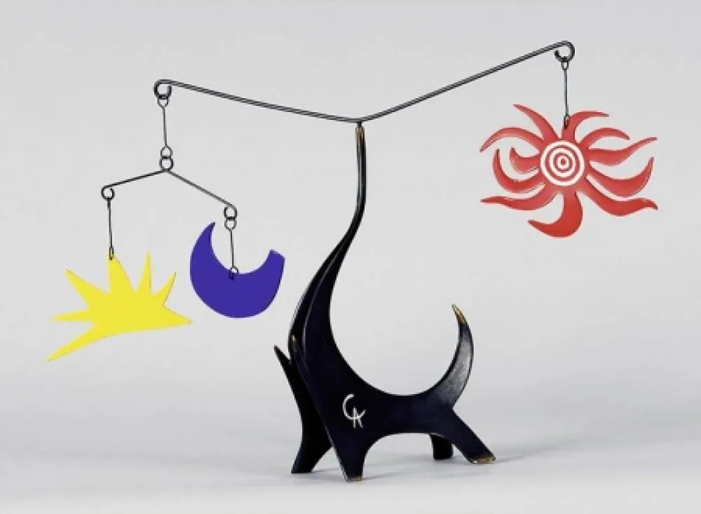 Litografia Calder - Black Elephant