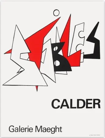 Cartaz Calder - CALDER. 
