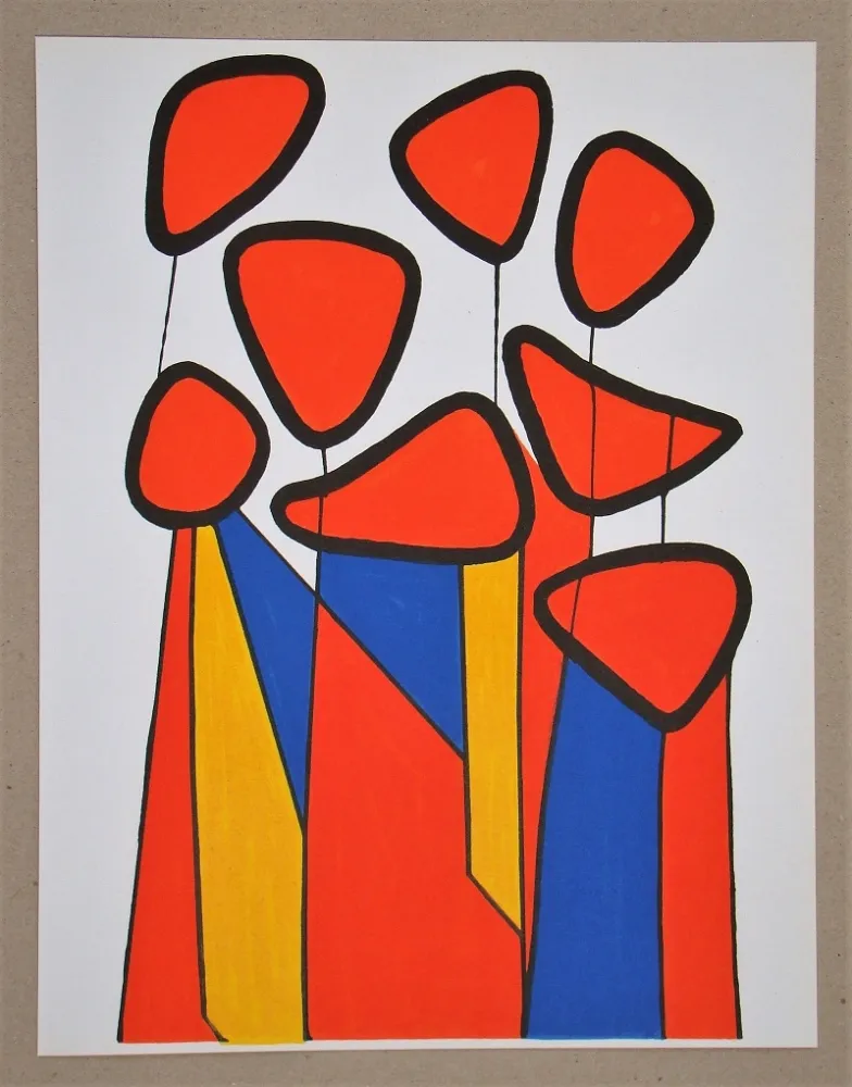 Litografia Calder - Composition