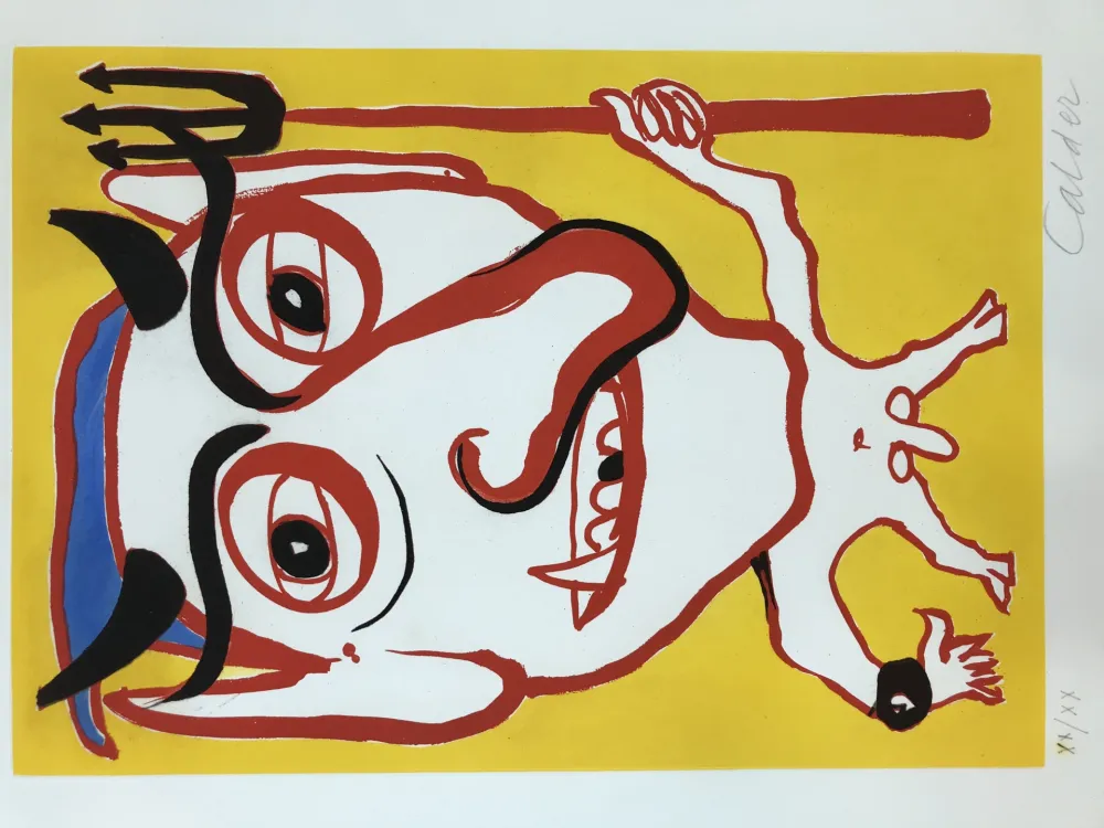 Água-Forte E Água-Tinta Calder - Constantin Tacou