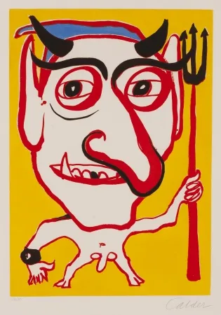 Água-Forte E Água-Tinta Calder - Constantin Tacou