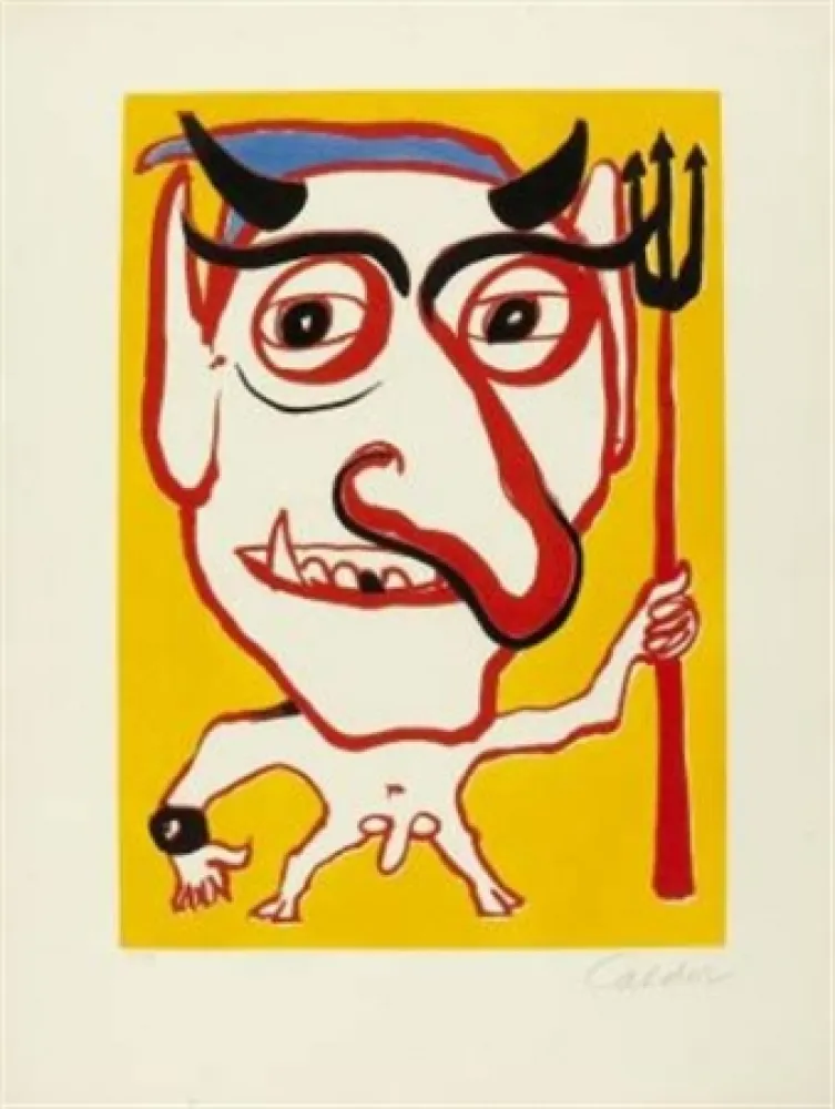 Água-Forte E Água-Tinta Calder - Constantin Tacou