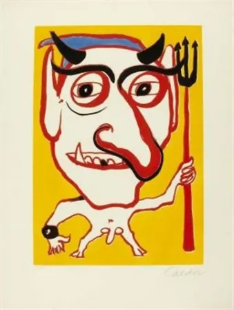 Água-Forte E Água-Tinta Calder - Constantin Tacou