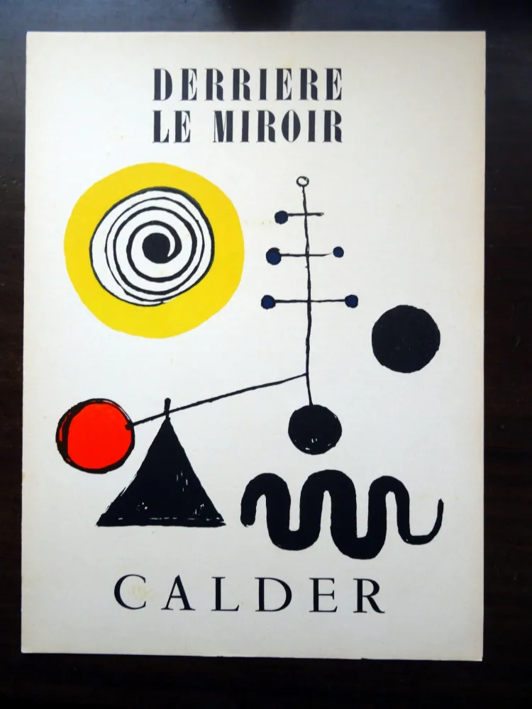 Livro Ilustrado Calder - DERRIÈRE LE MIROIR N°31