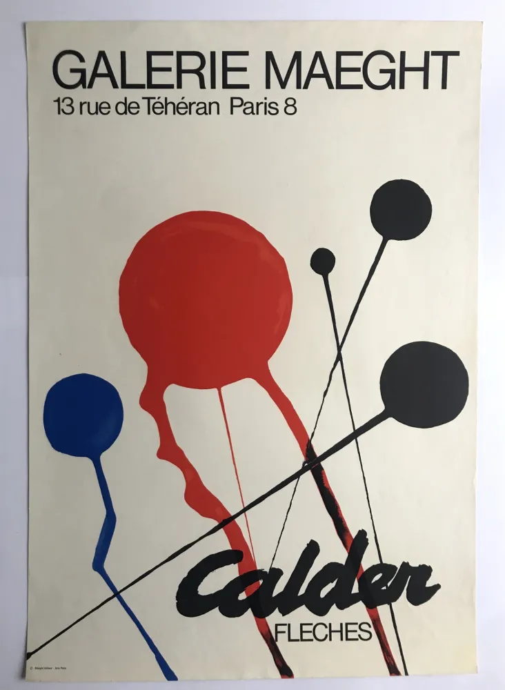 Cartaz Calder - Galerie Maeght