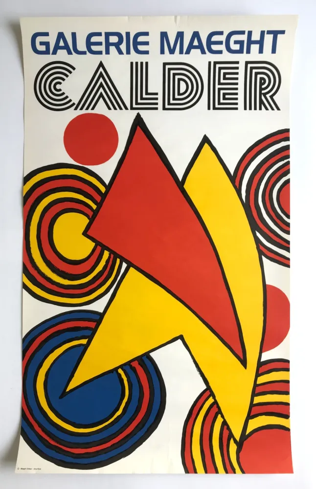 Cartaz Calder - Galerie Maeght