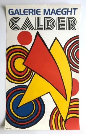 Cartaz Calder - Galerie Maeght