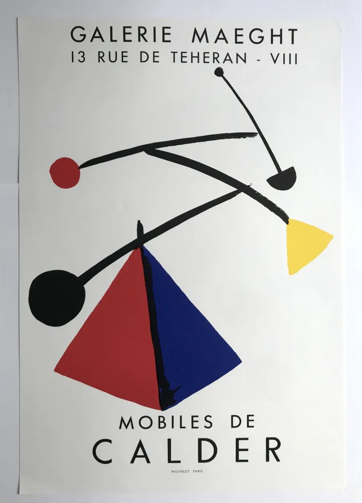 Cartaz Calder - Galerie Maeght