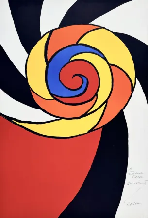 Litografia Calder - Le Turban