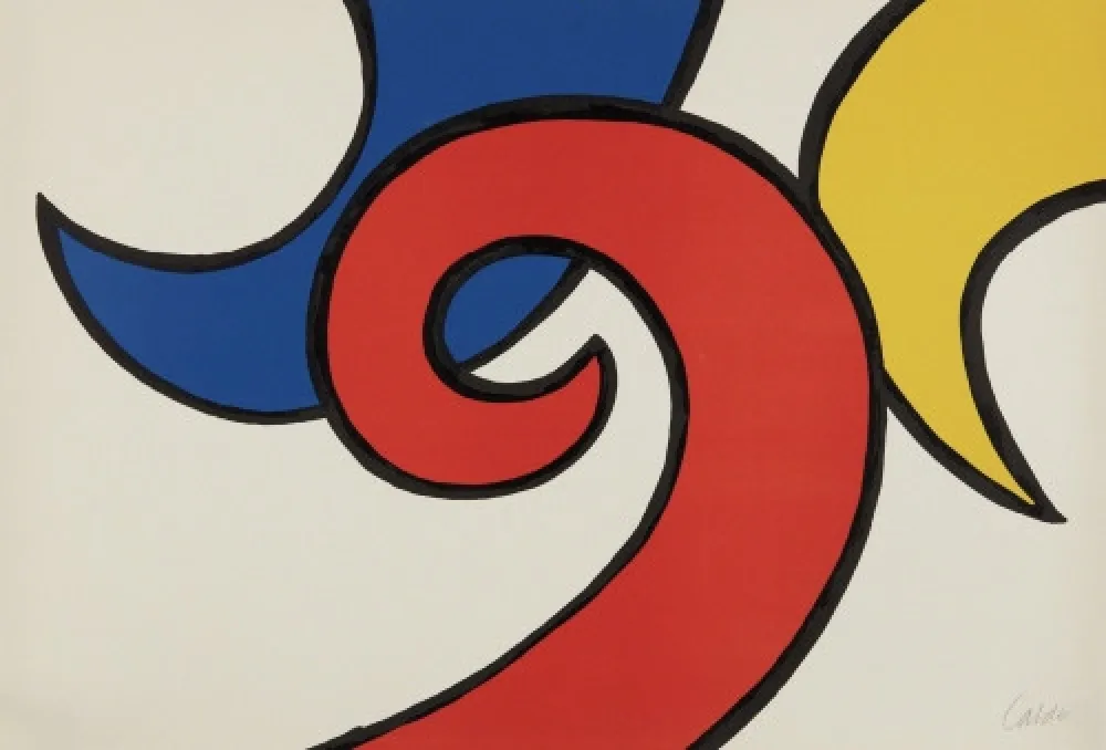 Litografia Calder - Les Vagues #21 (The Waves)