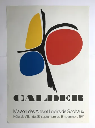 Cartaz Calder - Maison des arts et de la culture de Sochaux