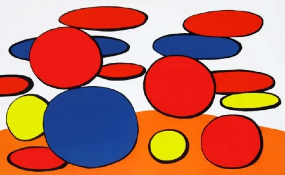 Litografia Calder - Manhole Cover