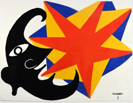 Sem Técnica Calder - Moon and Star Tapestry