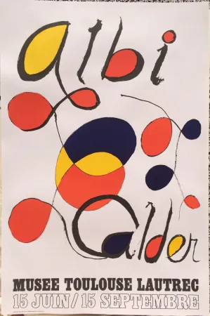 Cartaz Calder - Musée Toulouse Lautrec, Albi