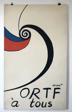 Cartaz Calder - ORTF pour tous