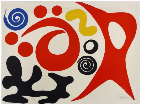 Litografia Calder - Plancton