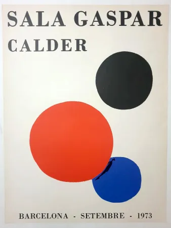 Cartaz Calder - Sala Gaspar I