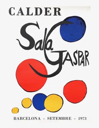 Cartaz Calder - Sala Gaspar II
