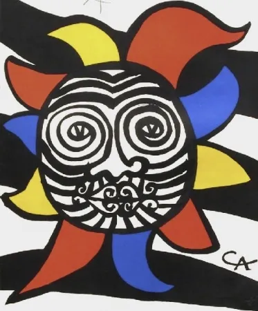 Litografia Calder - Sans