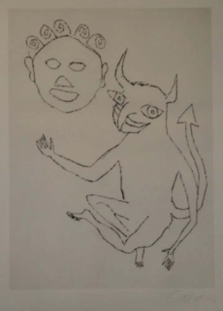 Gravura Calder - Santa Klaus 8