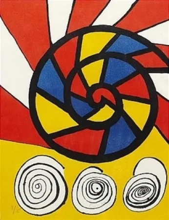 Litografia Calder - Sonet