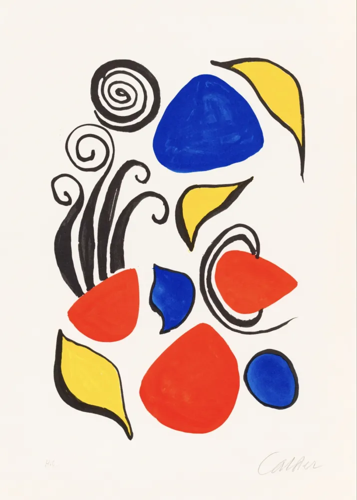 Litografia Calder - Untitled