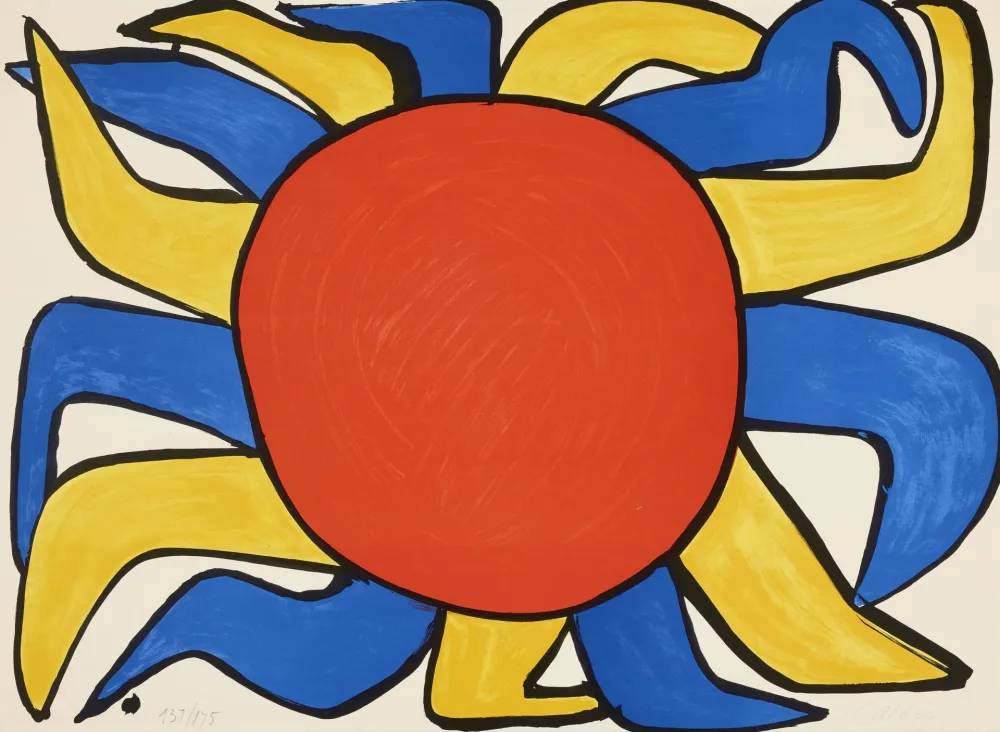 Litografia Calder - Untitled