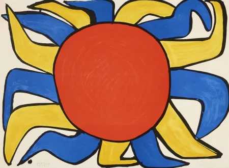 Litografia Calder - Untitled