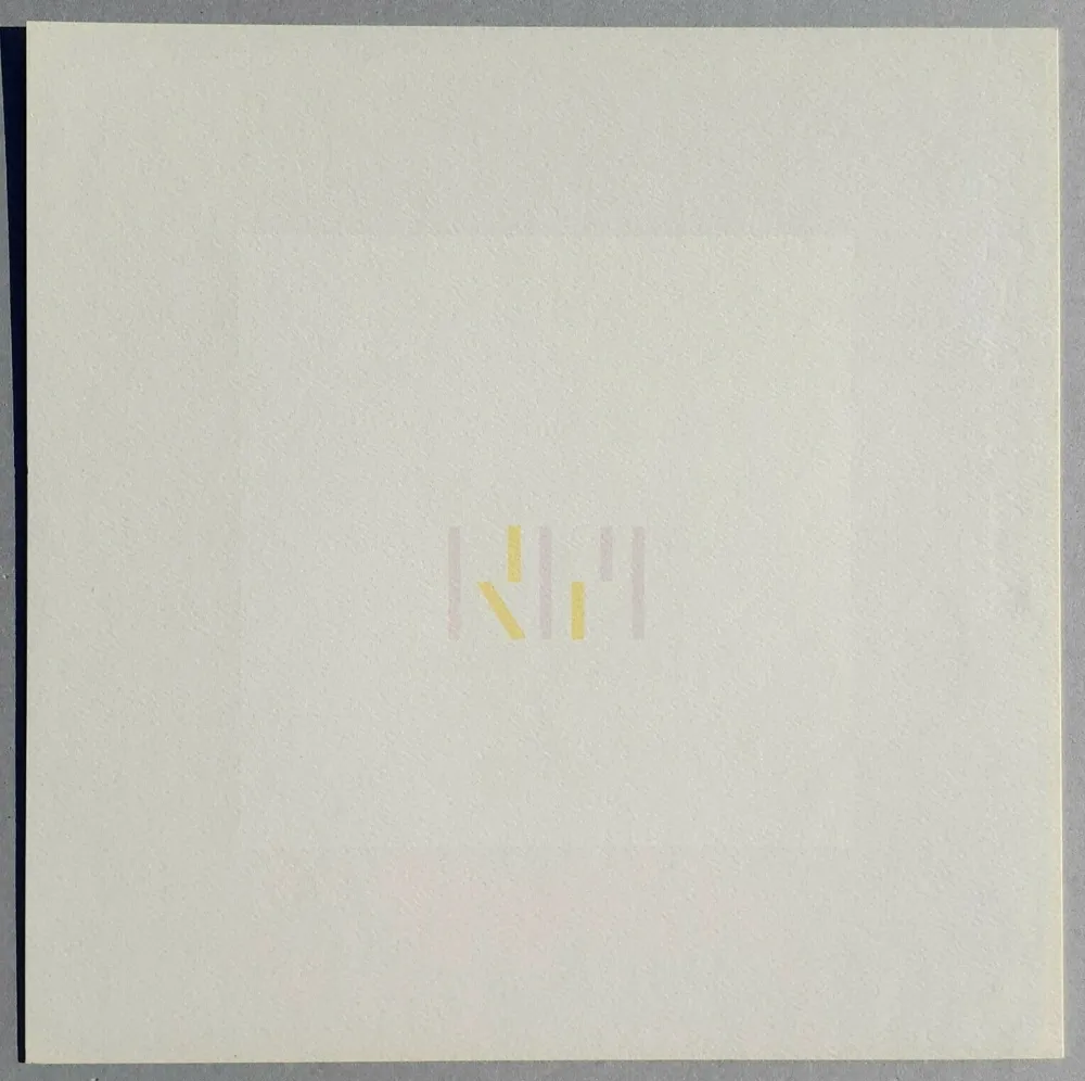 Serigrafia Calderara - Composizione ritmata