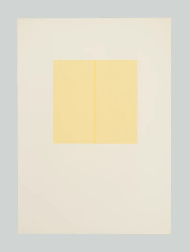 Serigrafia Calderara - E poi (Tav. 1)