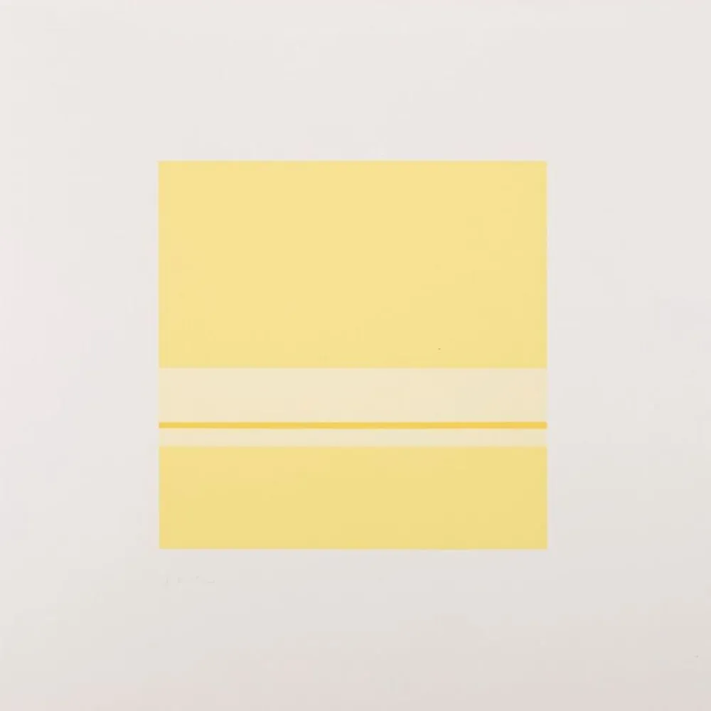 Serigrafia Calderara - Giallo