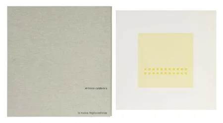 Serigrafia Calderara - Luce spazio immagine (Cartella di 8 serigrafie)