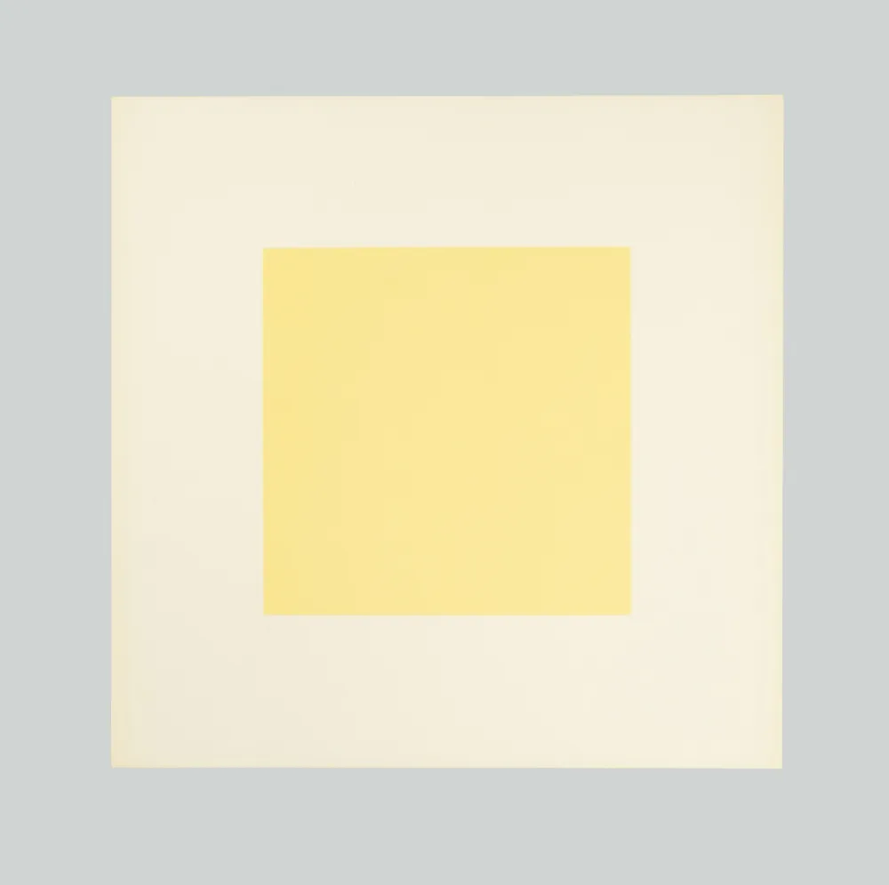 Serigrafia Calderara - Luce spazio immagine (Tav. 1)