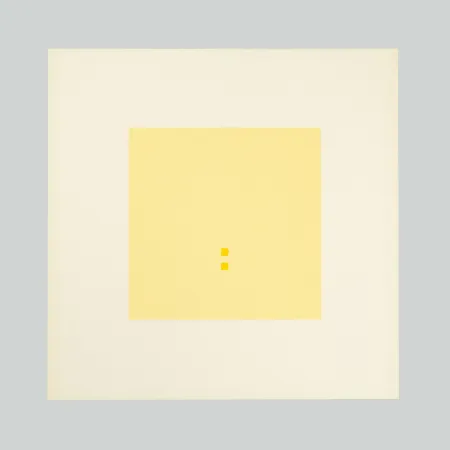 Serigrafia Calderara - Luce spazio immagine