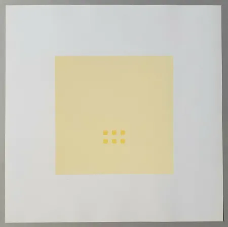 Serigrafia Calderara - Luce spazio immagine (Tav. 3)