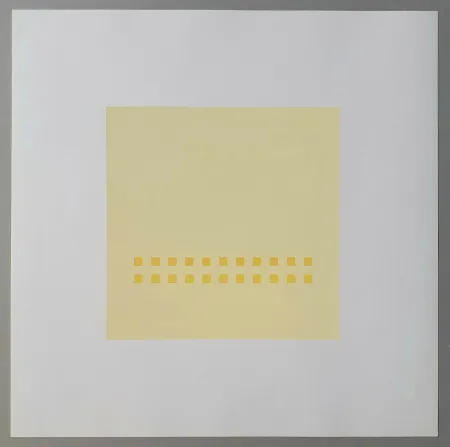 Serigrafia Calderara - Luce spazio immagine (Tav. 7)