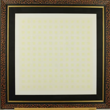 Serigrafia Calderara - Yellow squares