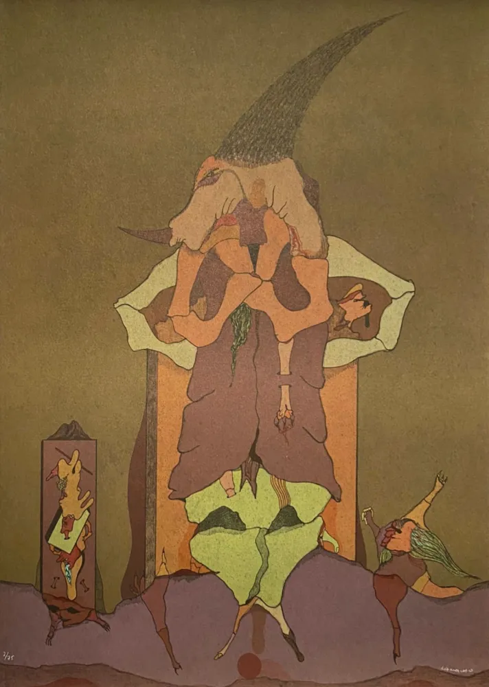 Litografia Camacho  - Cenizas