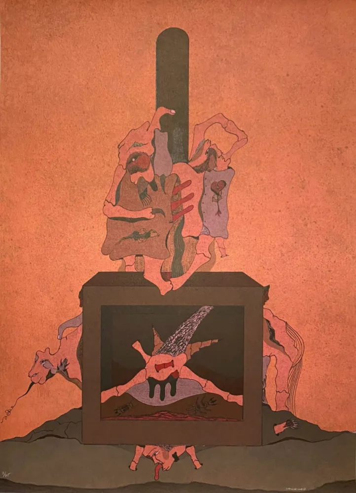 Litografia Camacho  - Cenizas