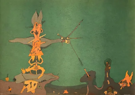 Litografia Camacho  - Cenizas