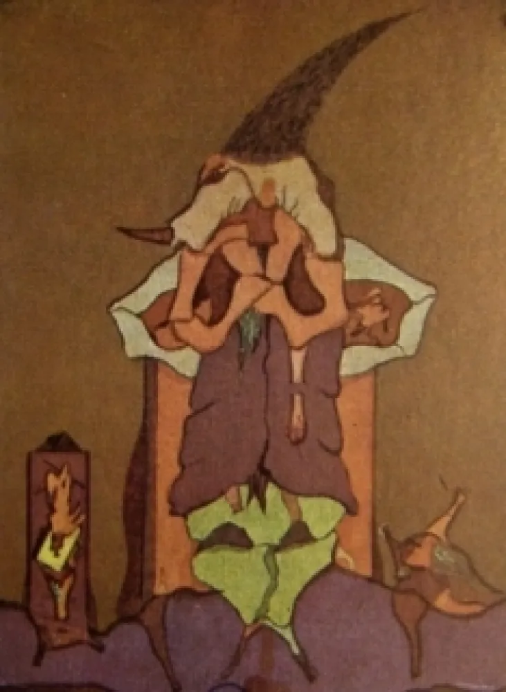 Litografia Camacho  - Cenizas 5