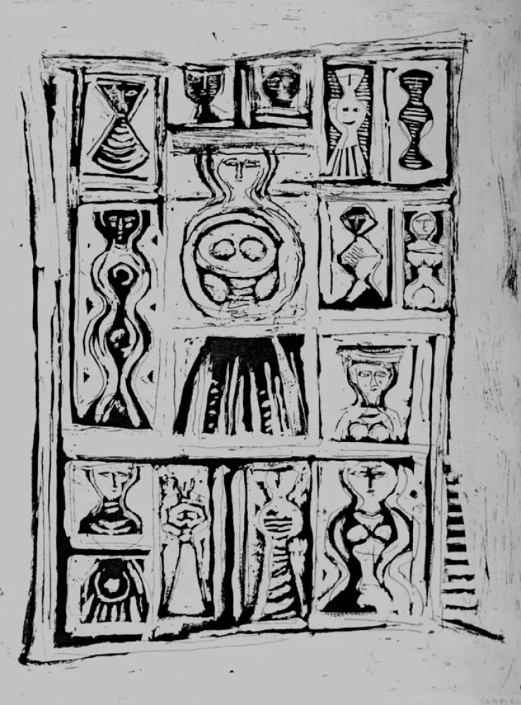 Água-Forte E Água-Tinta Campigli - Finestre