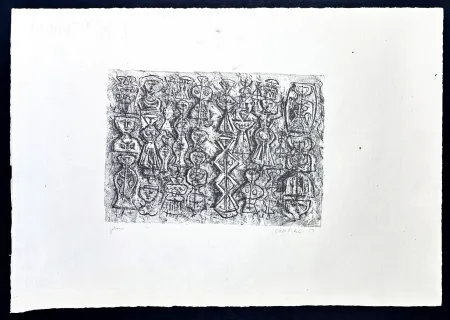 Litografia Campigli - Massimo Campigli (1895–1971) – Follia di donne – Lithograph on Fabriano paper – 1959