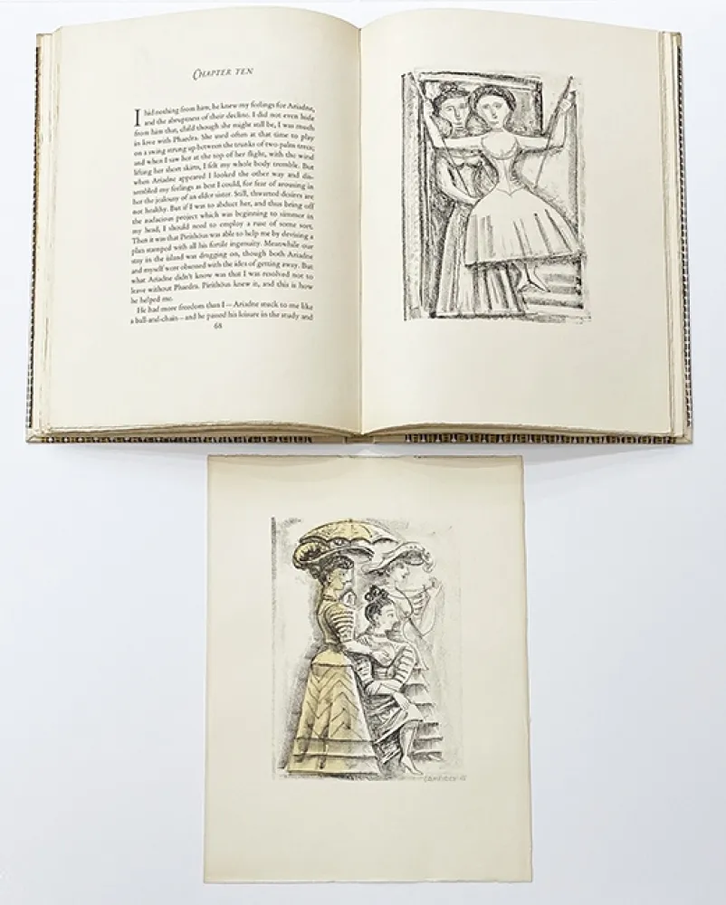 Livro Ilustrado Campigli - Theseus